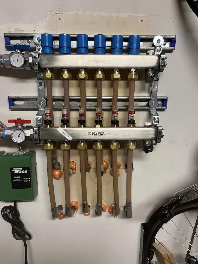 Plumber performing Leak Detection at a residential property in Sarasota